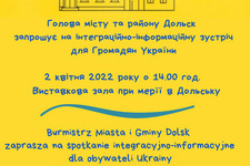 Spotkanie integracyjno-informacyjne dla obywateli Ukrainy