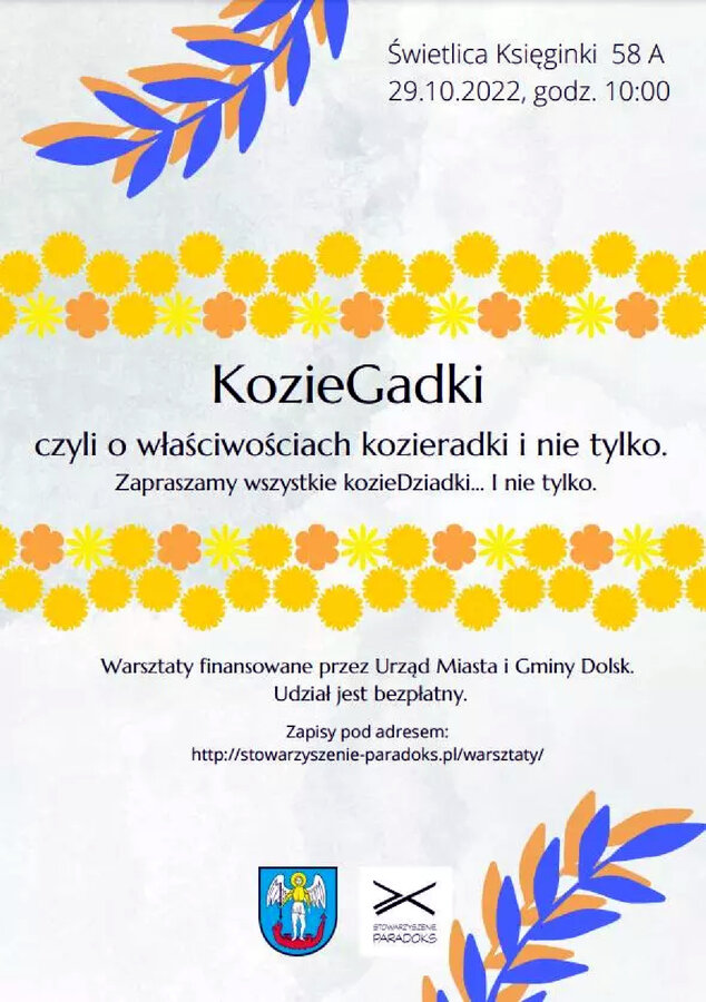 KozieGadki - plakat
