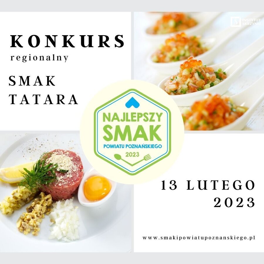 Konkurs regionalny „Smak Tatara 2023” - plakat